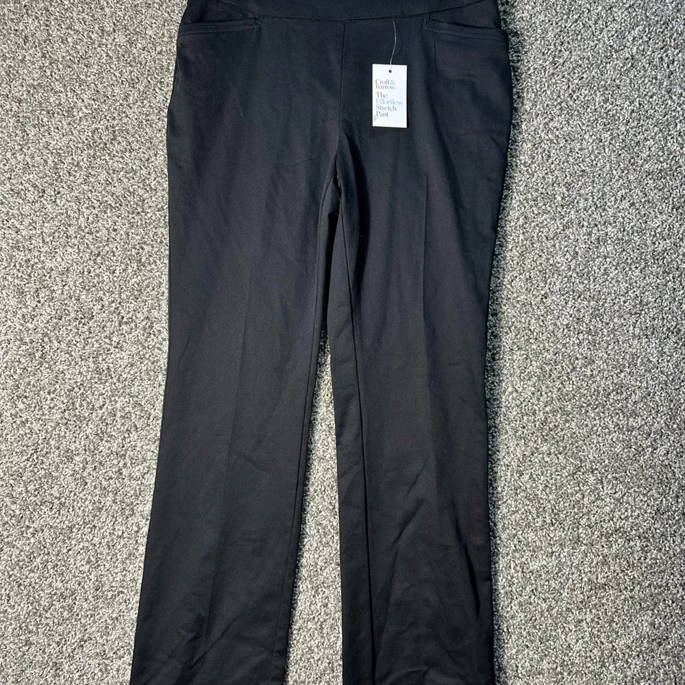 NWT women’s Croft & Barrow pull on bootcut pants SZ 8 - Picture 5 of 10